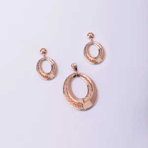 Solena Swirl Rose Gold Set