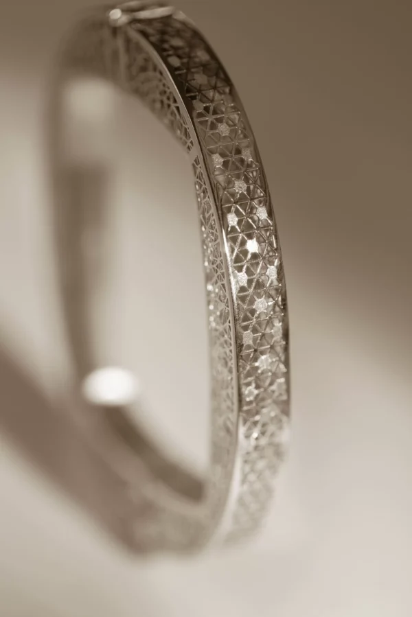 Silver Strength Bangle