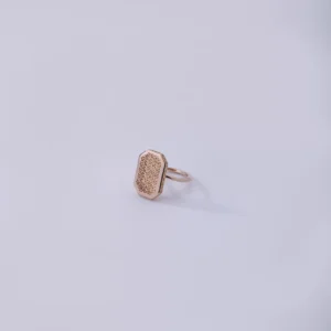 Roots of Rose Gold Ring