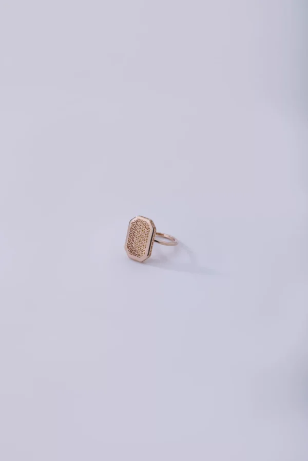 Roots of Rose Gold Ring
