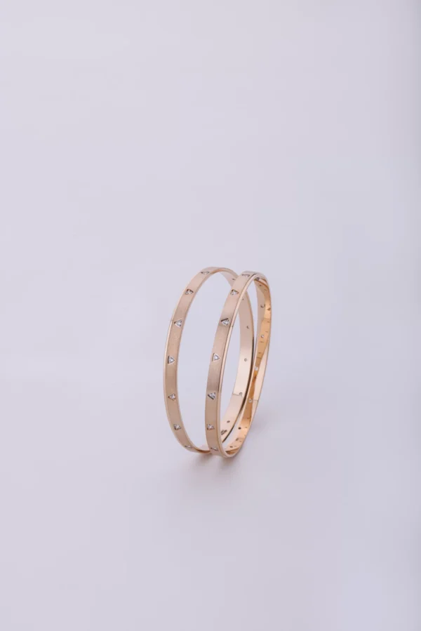 Diamond-Defined Zuri Bangles